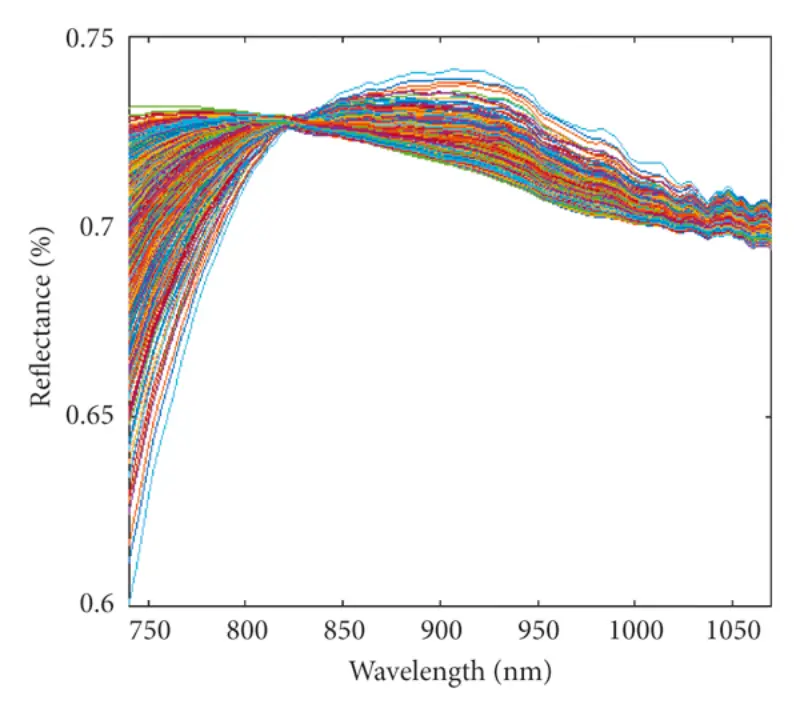 Infrared spectroscopy in food tests