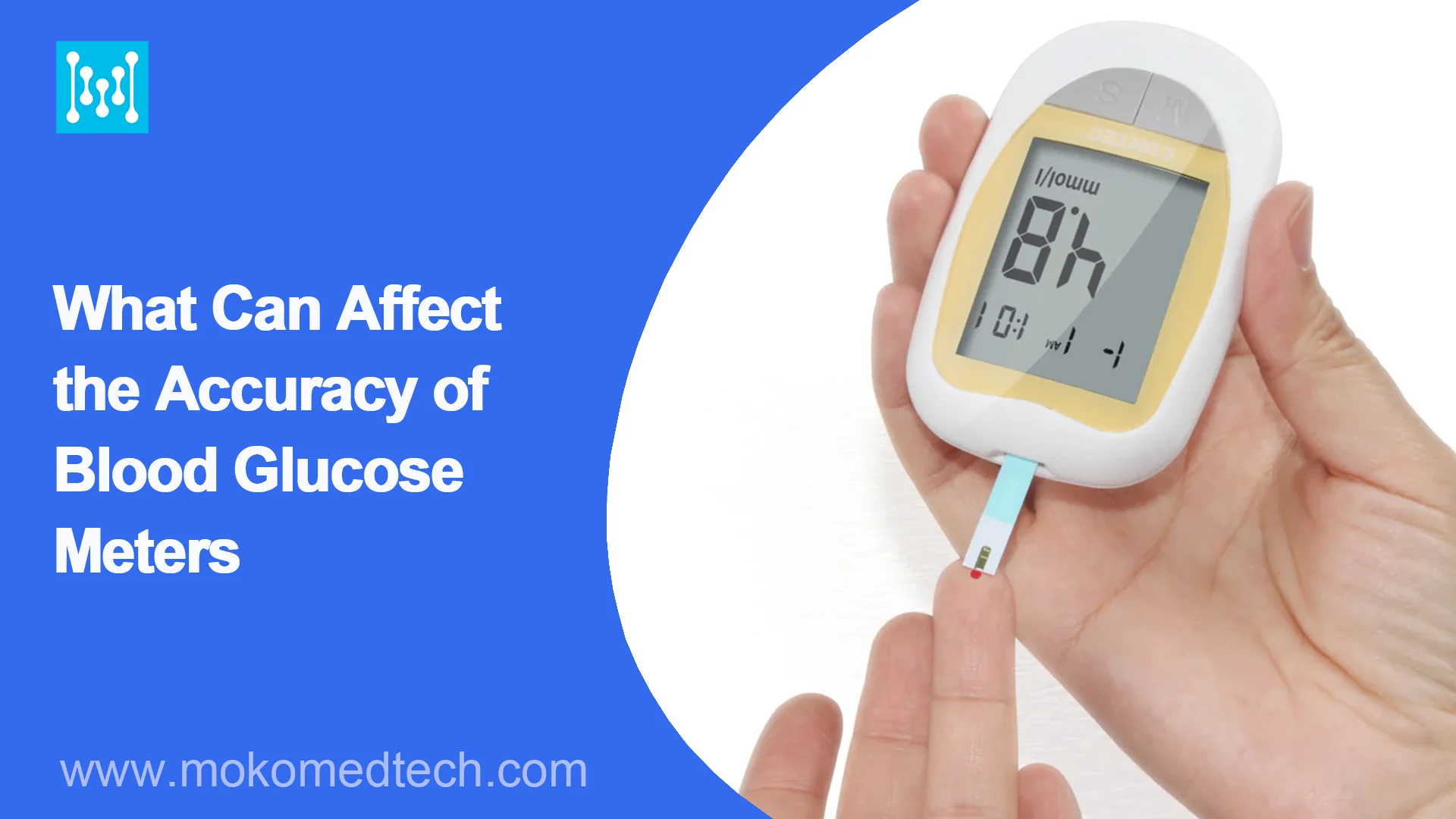 What can affect the accuracy of blood glucose meters